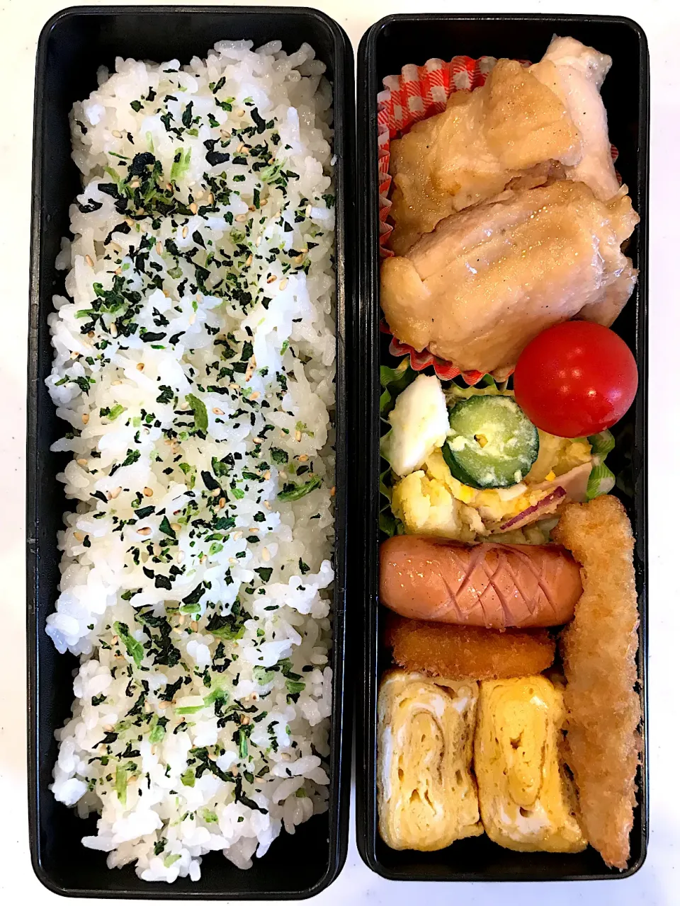 Snapdishの料理写真:2021.6.18 (金) パパのお弁当🍱|あっきーよさん