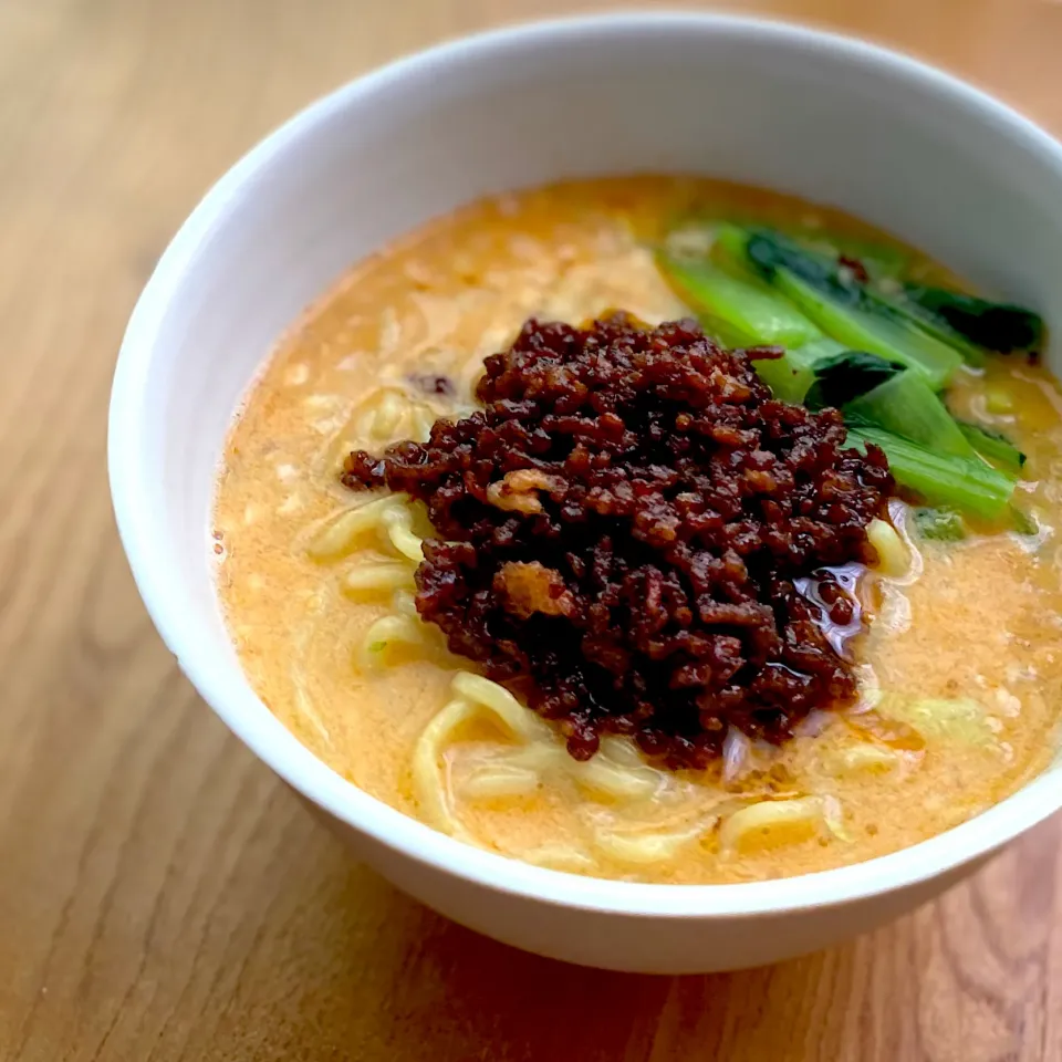 在宅ワークの今日は＊至高の坦々麺【リュウジのバズレシピ】|yu papaさん