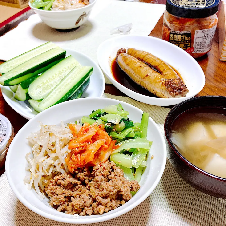 オートミールご飯でビビンバ丼|akkoさん