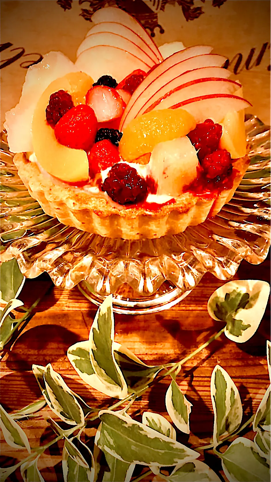 ✴︎Tarte aux fruits ✴︎ フルーツタルト|vaniitanさん