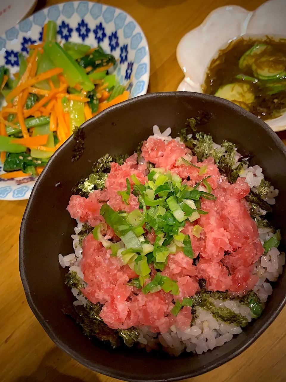 6/18献立✾ねぎとろ丼|AIさん