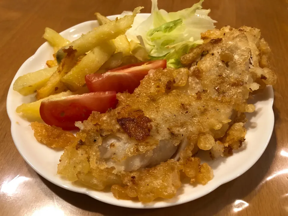 Snapdishの料理写真:フィッシュ&チップス|makiさん