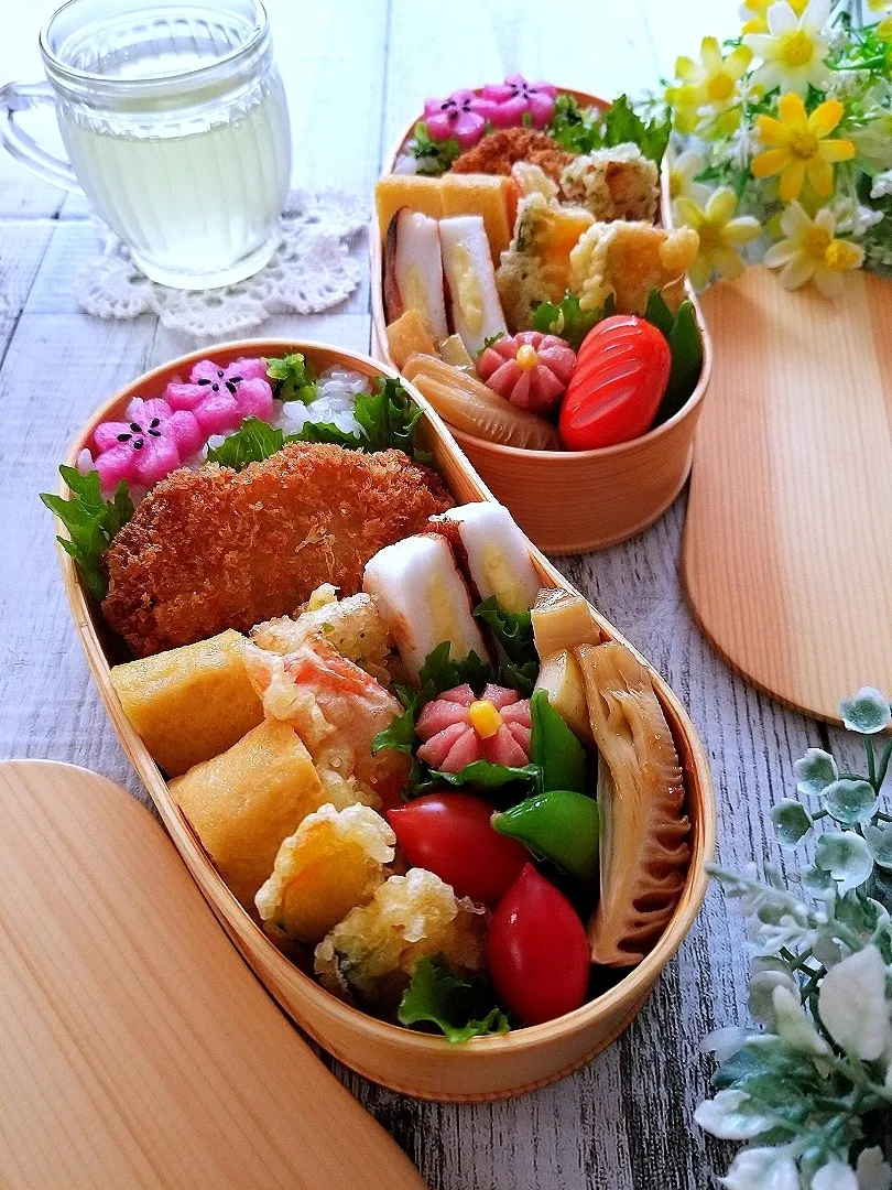 Snapdishの料理写真:白身魚フライ弁当|sugar beansさん