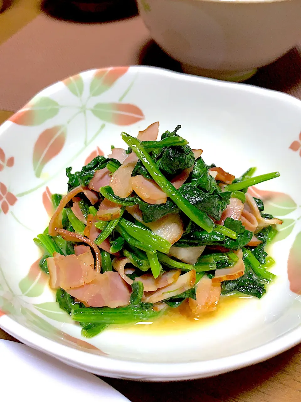 ほうれん草のソテー|ゆかりんさん