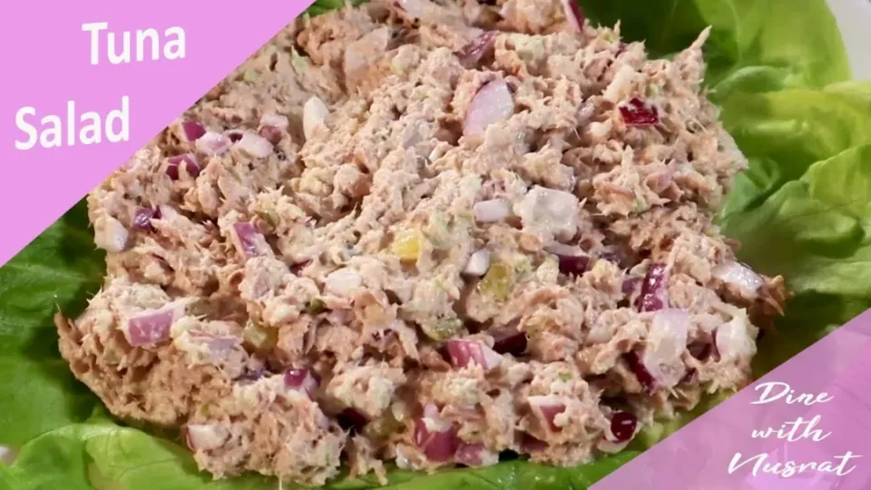 Tuna Salad ( Best Eggless Salad )|Dine With Nusratさん