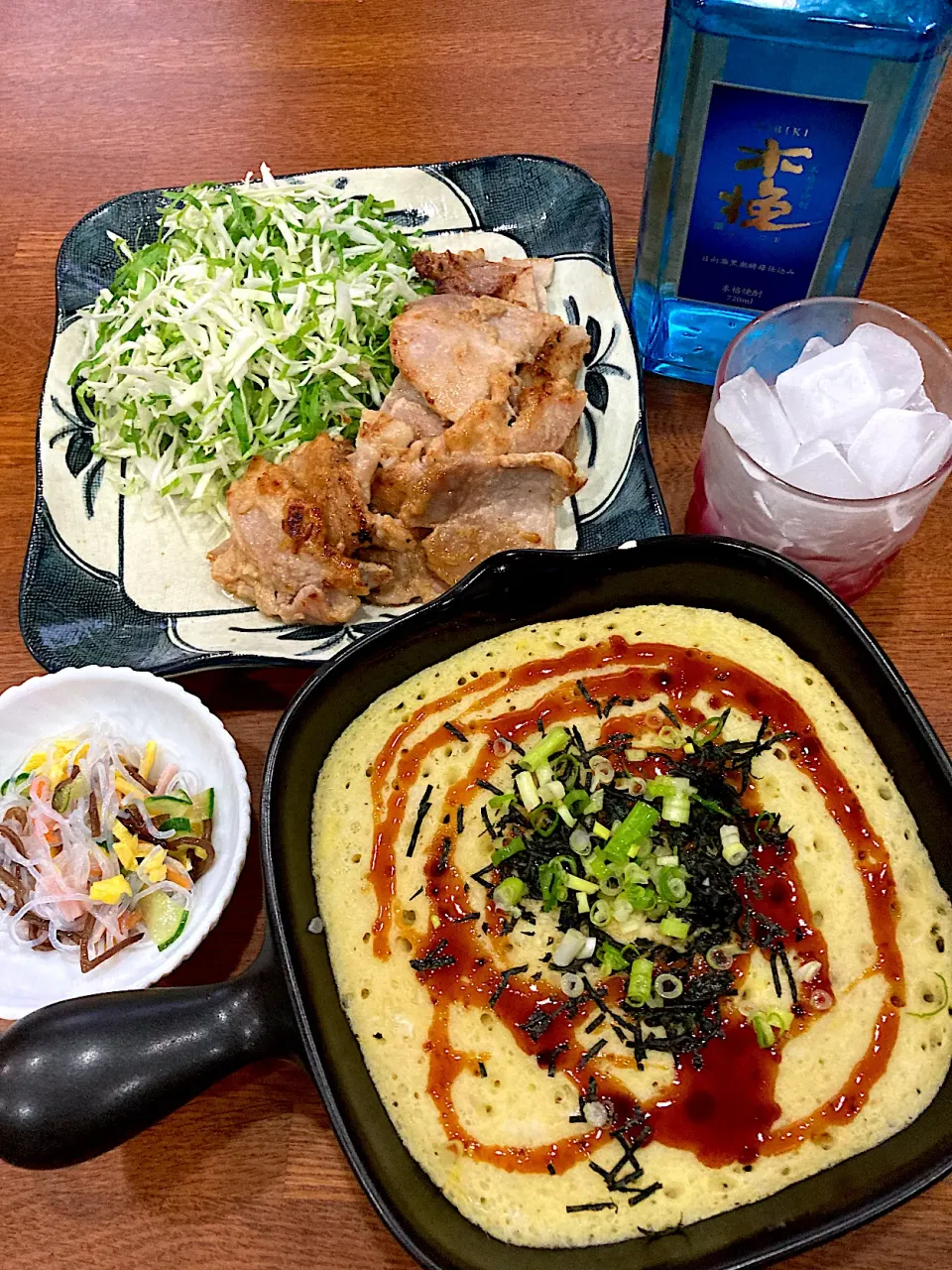 週末 晩ご飯 🍽🥃🥢|sakuramochiさん