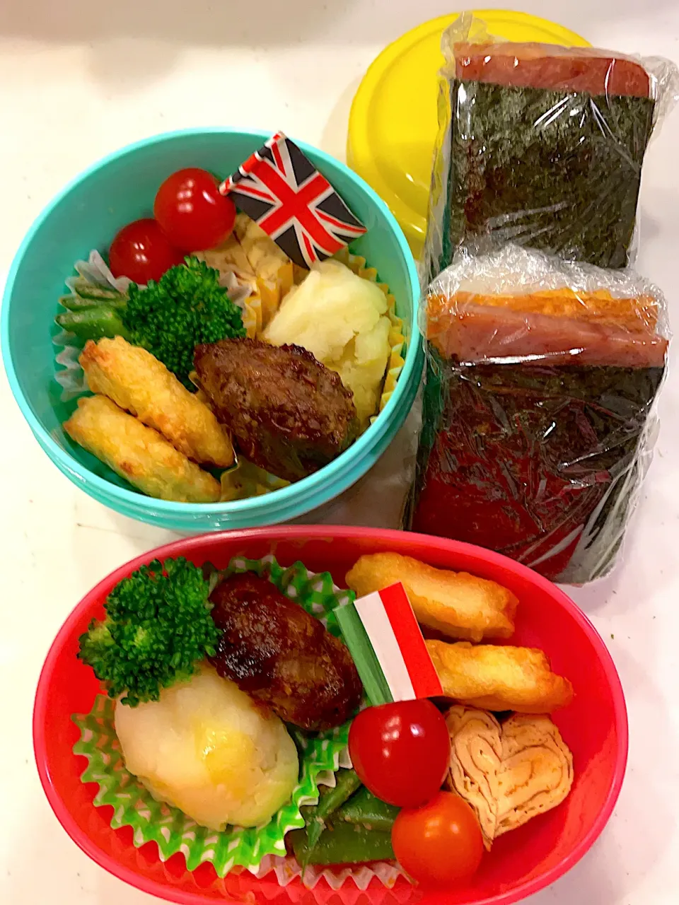 スパムのおにぎり弁当‼️|Michiko Okamotoさん