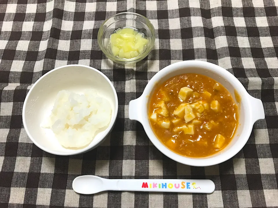 【離乳食】豆腐&ラタトゥイユベビーフード、おかゆ、キウイ|sayaさん