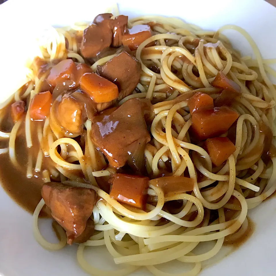 カレースパゲティ🍝🍛|純さん