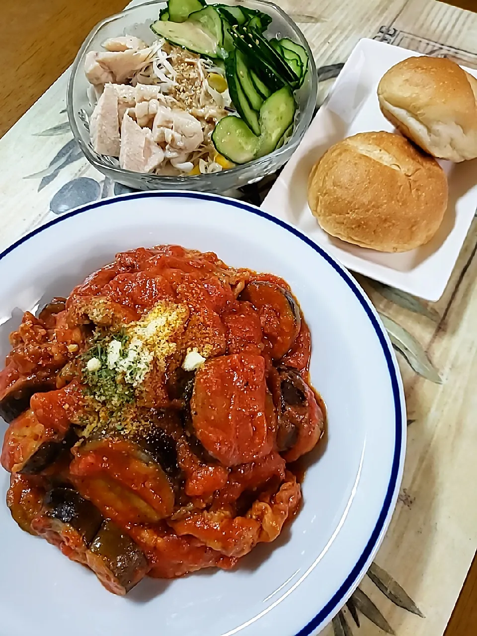 茄子と豚肉の🍅トマトソース煮|aiさん