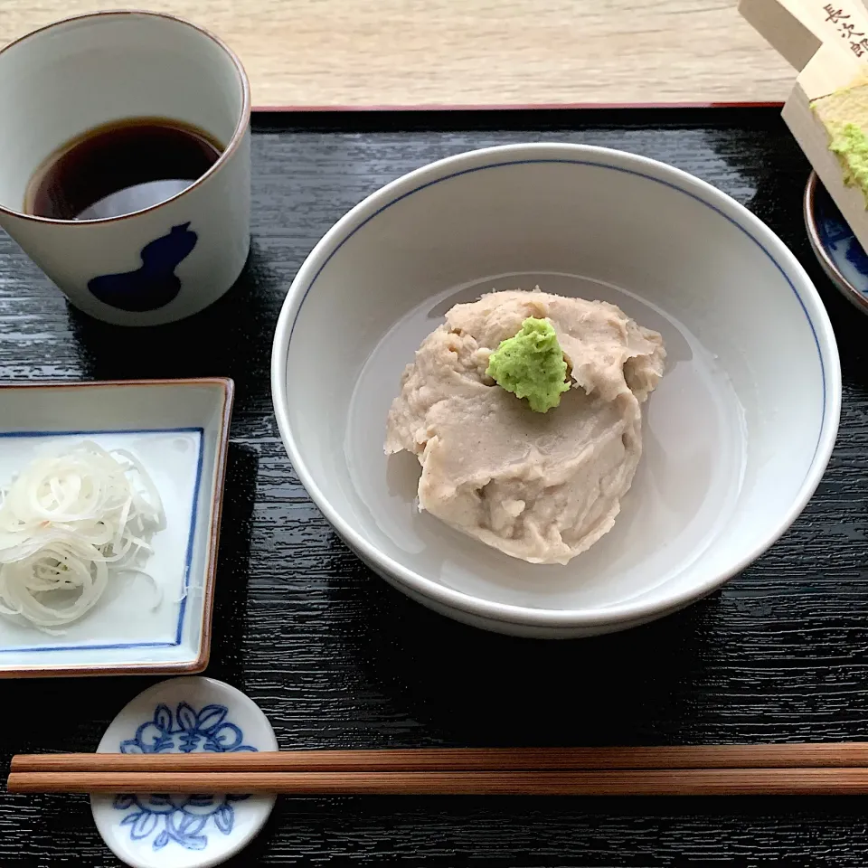 Snapdishの料理写真:そばがき|まる(丸大豆)さん