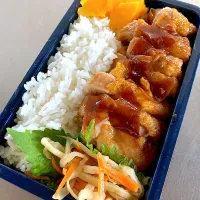 Snapdishの料理写真:照り焼きチキン弁当|miさん