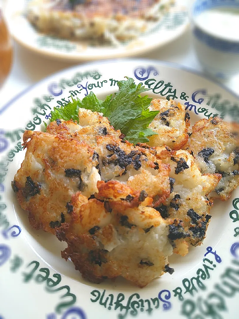 とだともさんの料理 海苔香る 粗たたき長芋揚げ|まめころさん