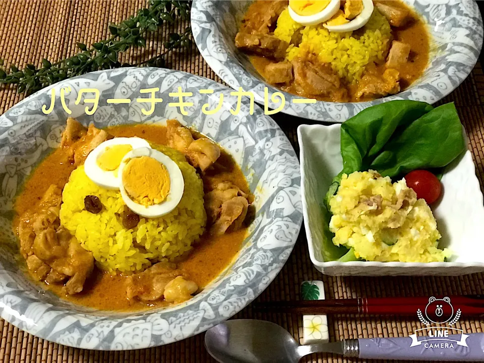 本格バターチキンカレー🍛なだちいちゃんありがと〰🎵🎵|noeさん