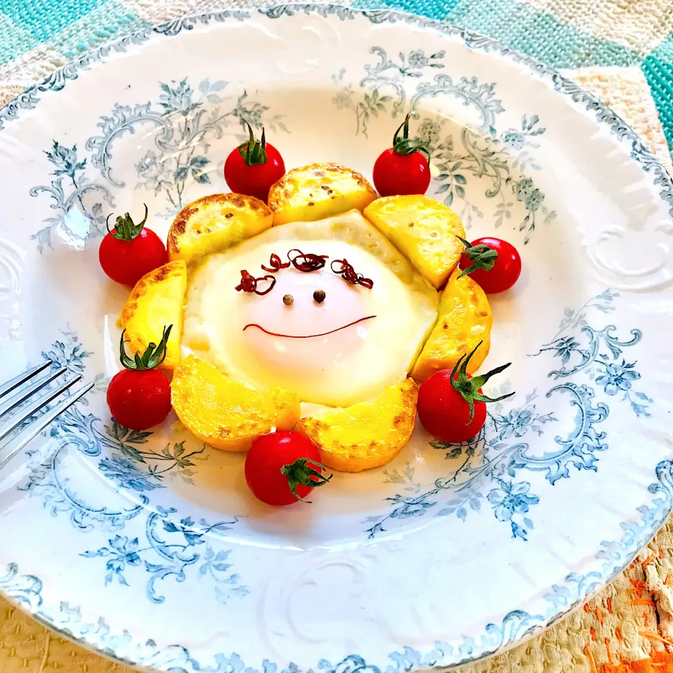 🍳サニーサイドアップ☀️朝の目玉焼き〜☀️|ブルースプーンさん