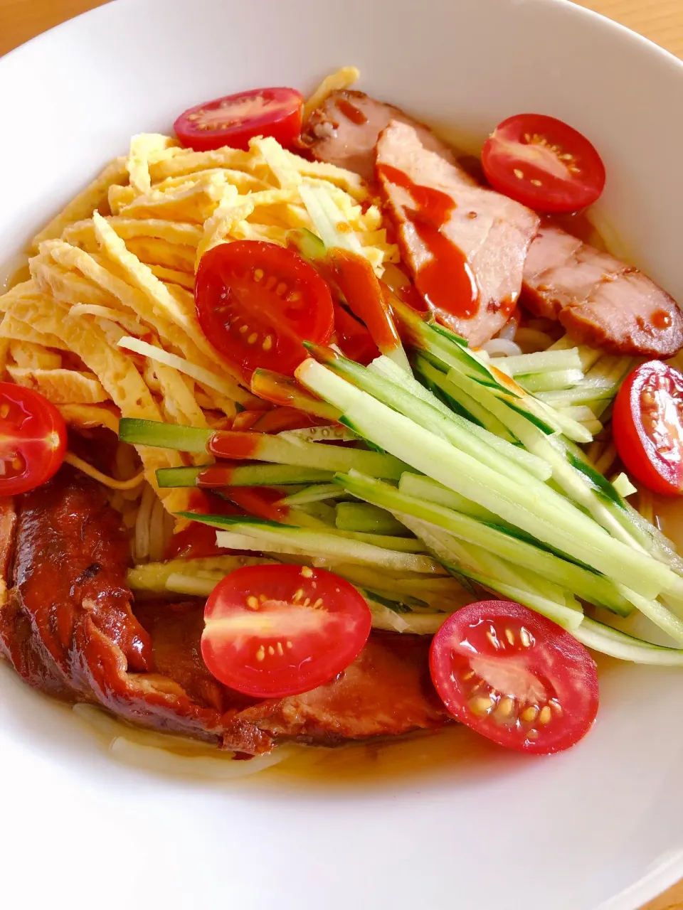 お昼に今年初の盛岡冷麺😊シッカリした麺の食感がイイね👍|海斗さん