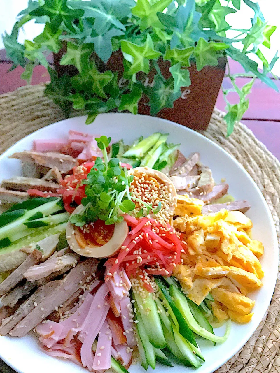 糀甘酒を使った柔らかい焼き豚で冷やし中華💕💕|🌺🌺Foodie🌺🌺さん