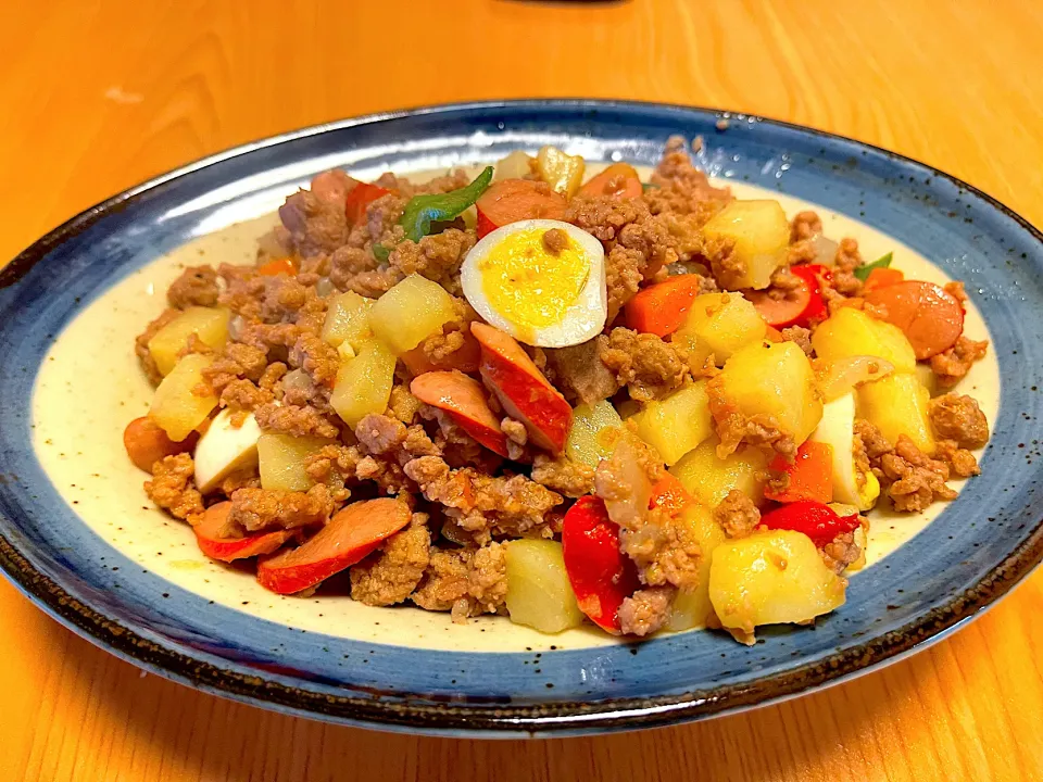 GINILING OR GROUND PORK WITH POTATO AND CARROT|jasminさん