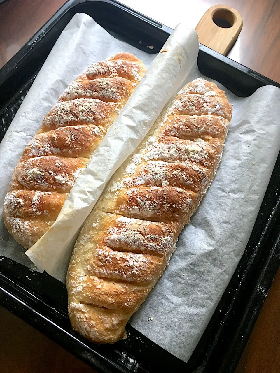 フレンチトースト用のパン🥖|にゃふてんさん