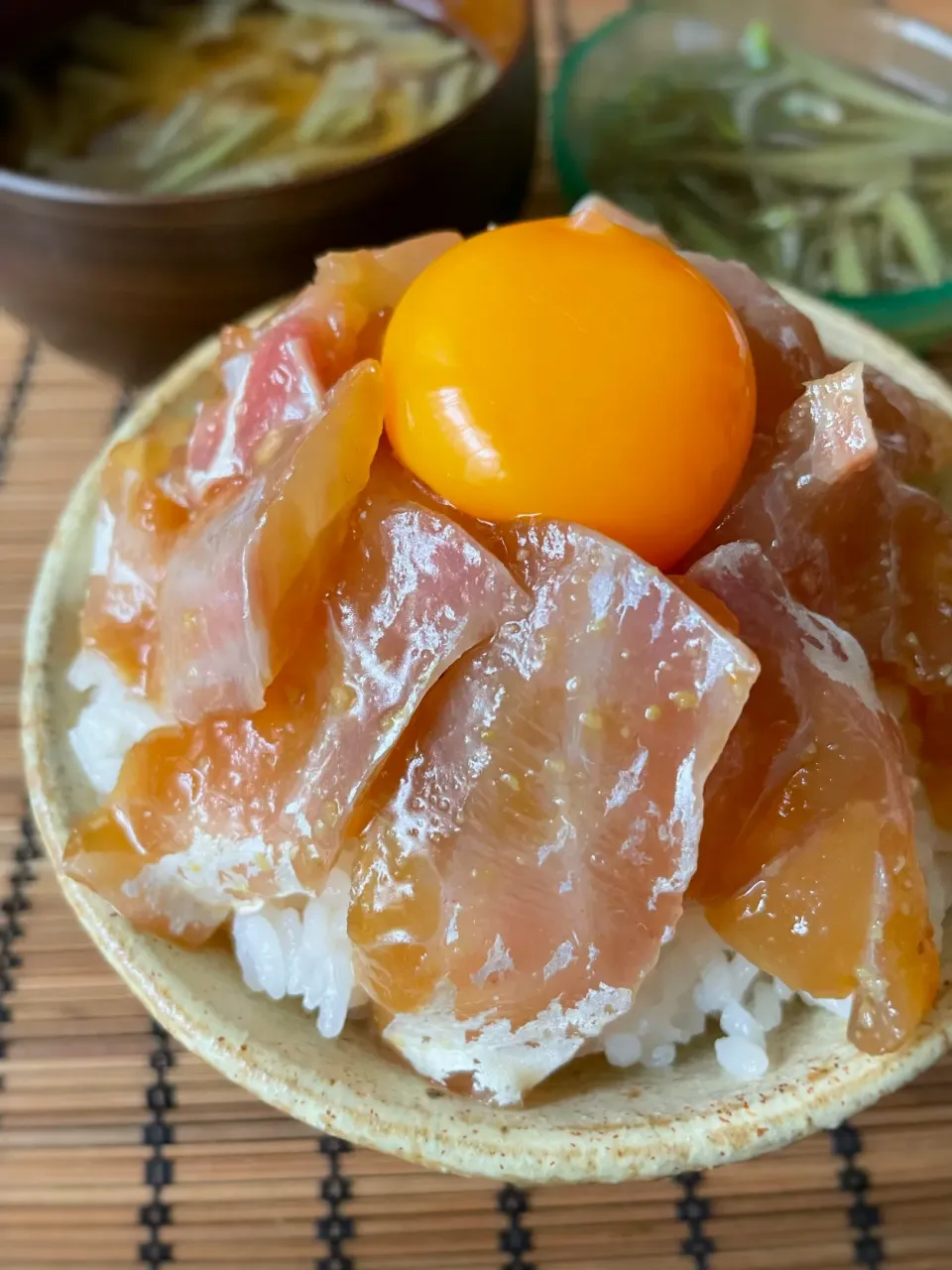 鯛の漬け丼|アッチさん