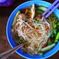 Snapdishの料理写真:Kota Belud mee soup. My own style. #homecook
#pkpcook|Etsue_Tammaraさん