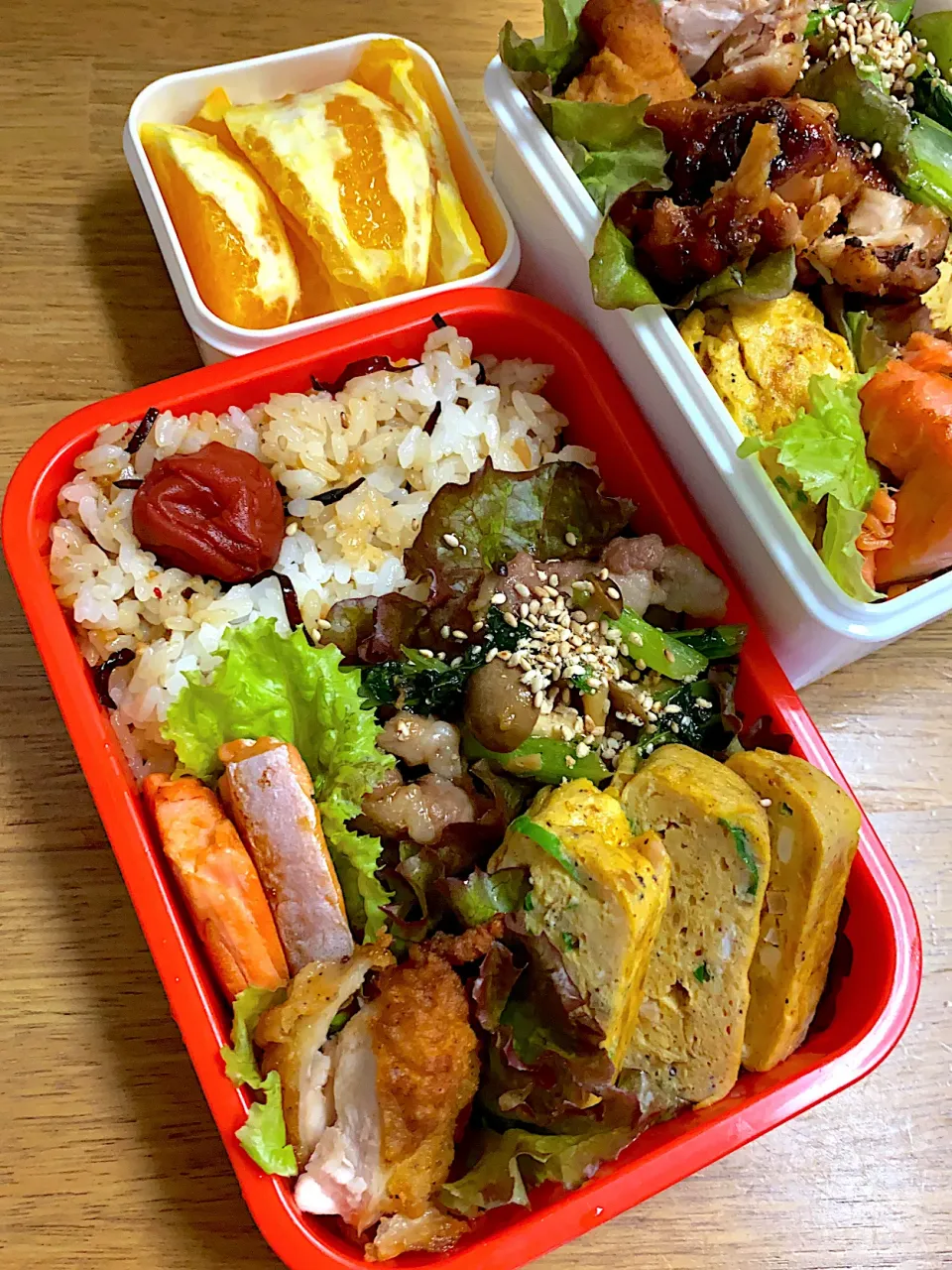 適当だけど栄養満点💯弁当|まっきんさん