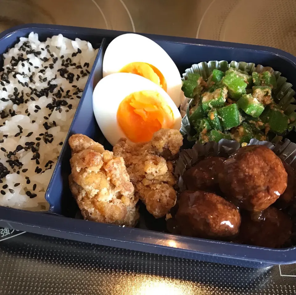 肉団子＆カレー唐揚げ弁当|sanaeさん