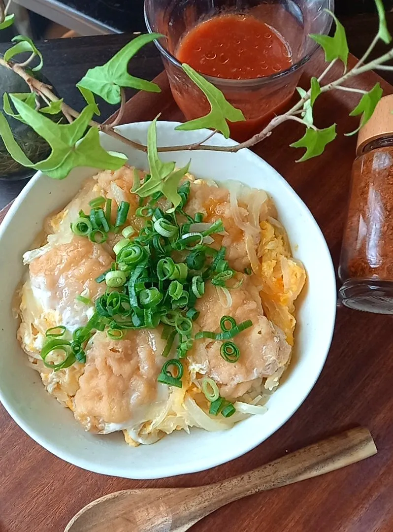 ﾁｷﾝﾅｹﾞｯﾄ丼|まりおさん