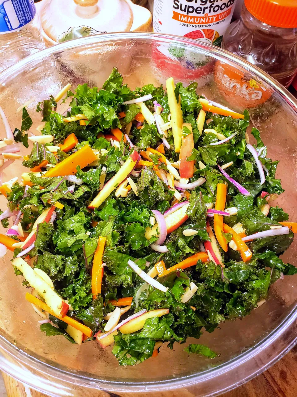 Kale Apple Salad 🥗😍🍎🥕🧅🥬
Lemon 🍋 Vinaigrette 😋|Mariafit4life🇺🇲🪶🦅さん