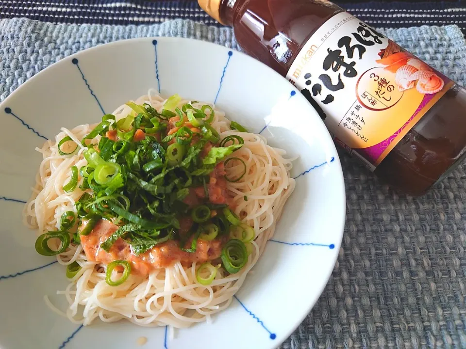 ★在宅ランチ★
❇️梅納豆そうめん|☆Chieco☆さん