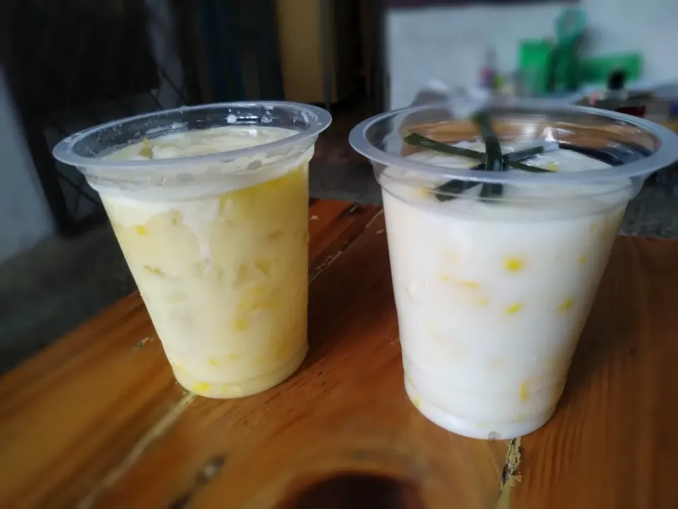 Bubur jagung manis & es jagung|Krishandyさん