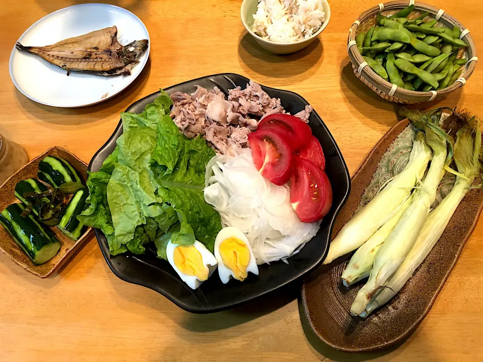 夏が来たなぁ…な夕食|めぐみさん