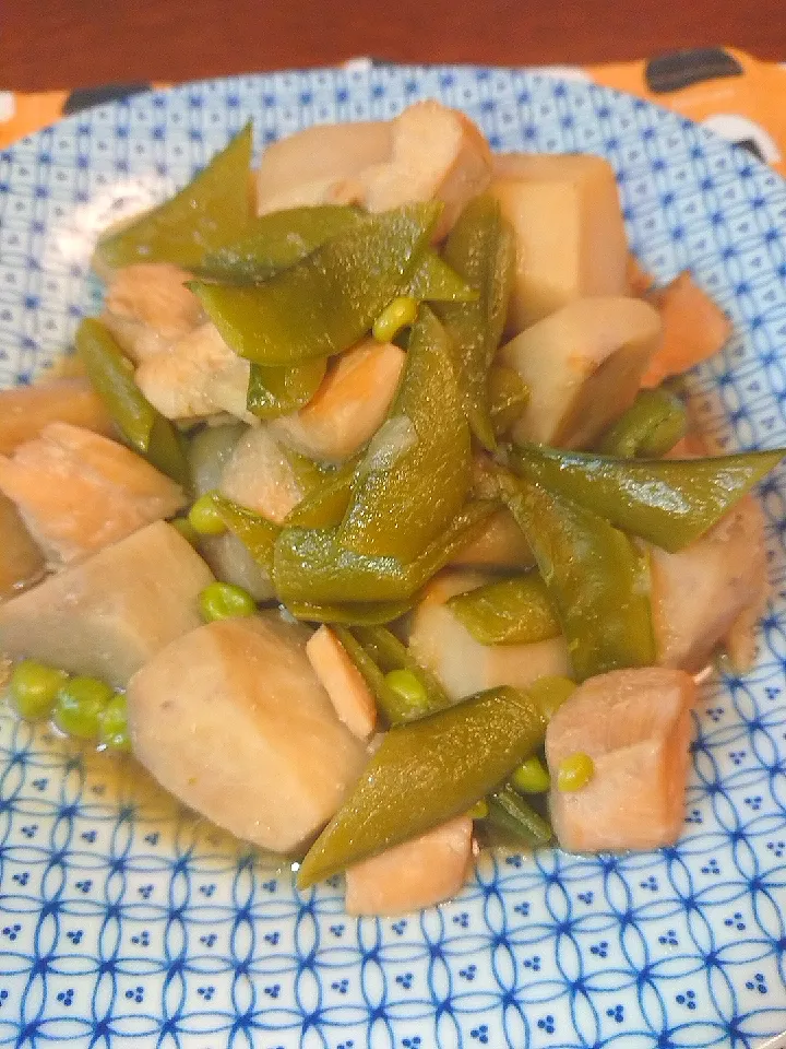 里芋と鶏肉のうま煮|食事メモメモさん