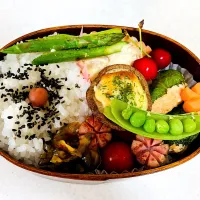 Snapdishの料理写真:エビマヨ＆明太しそつくね|hiroさん