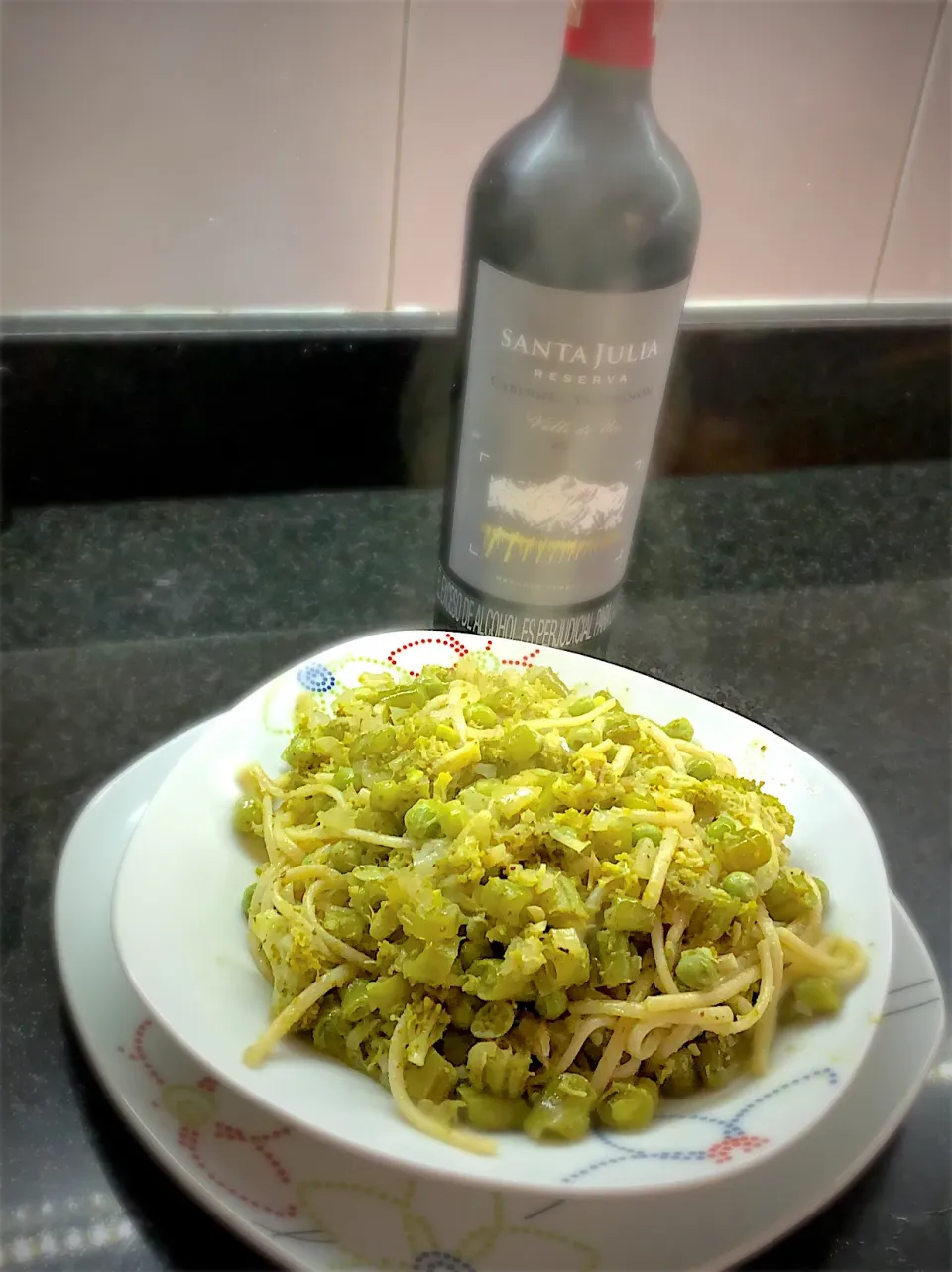 Spaguetti salsa al pesto|monicaさん