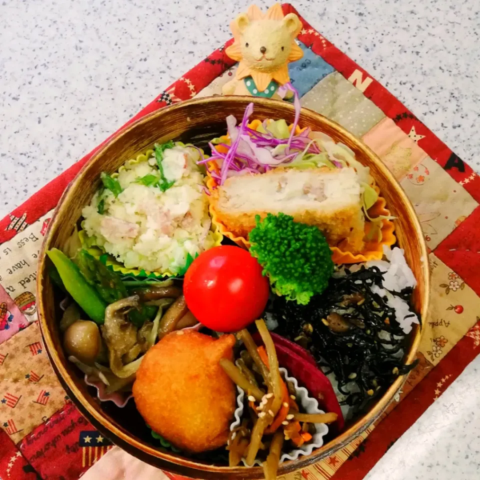 昨日のお弁当😊|naonaomimichanさん