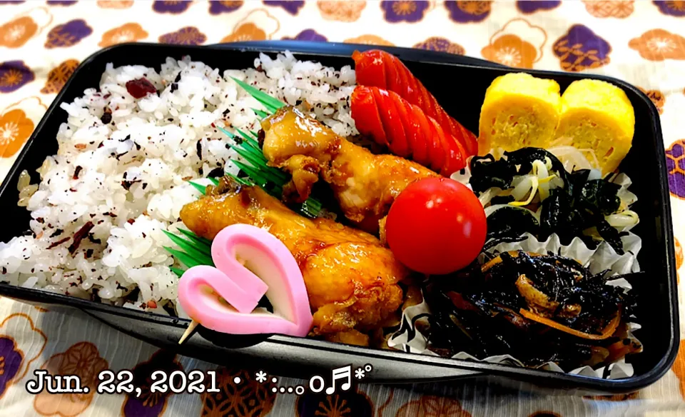 2021/06/22お弁当〜♡|いく❤️さん