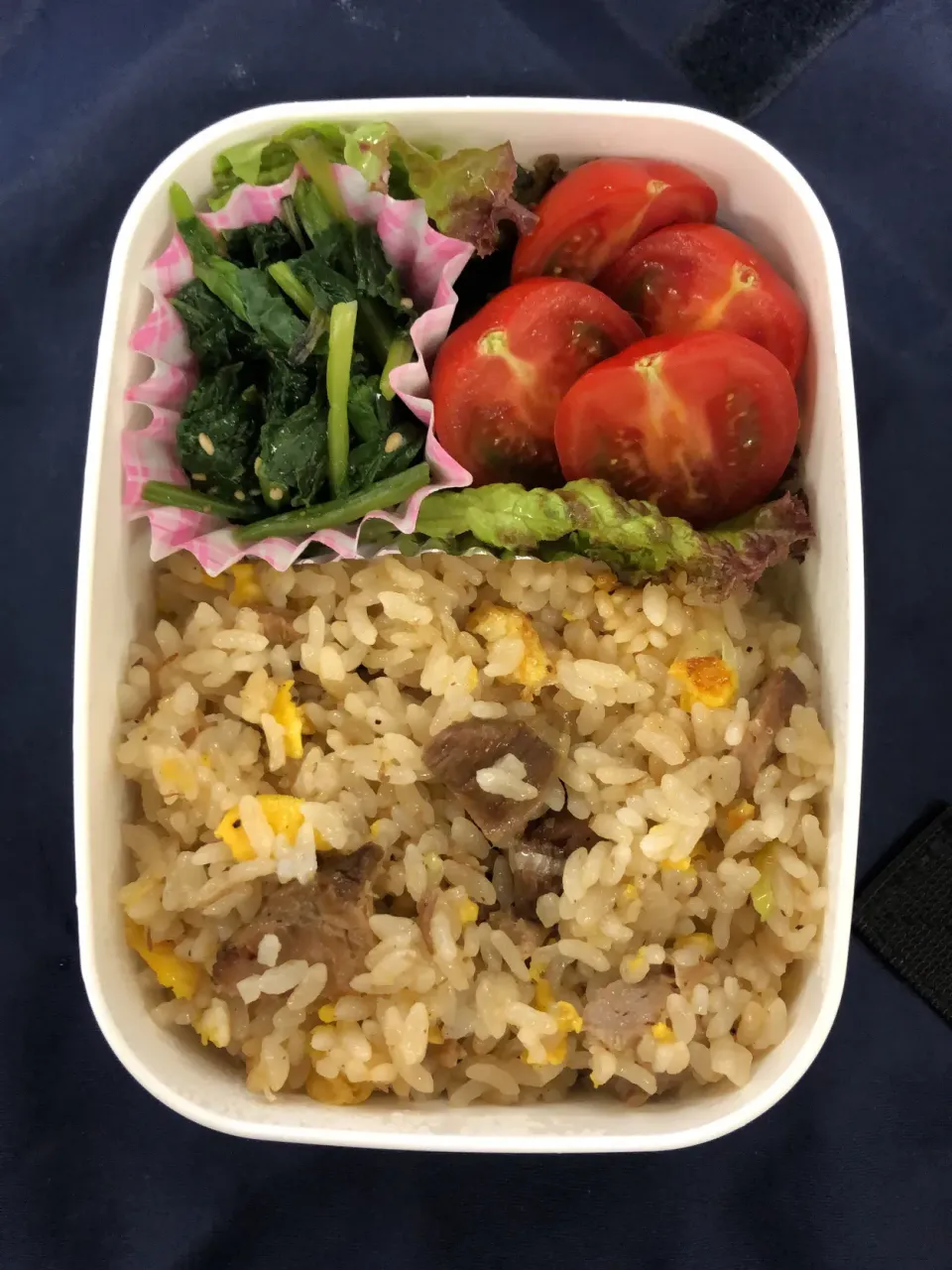 Snapdishの料理写真:手作り焼豚炒飯【朝めし】|超絶トルーマン石6さん