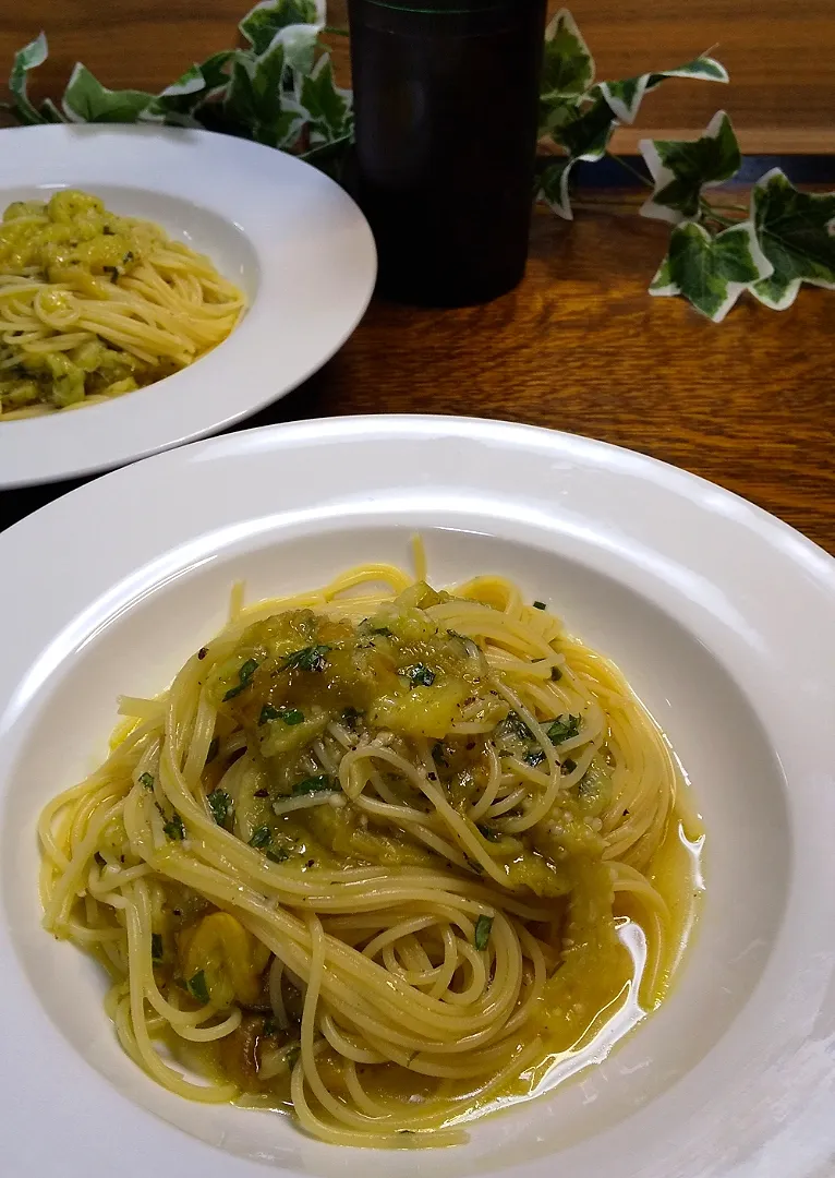 焼きナスのパスタ|マイケルの料理さん