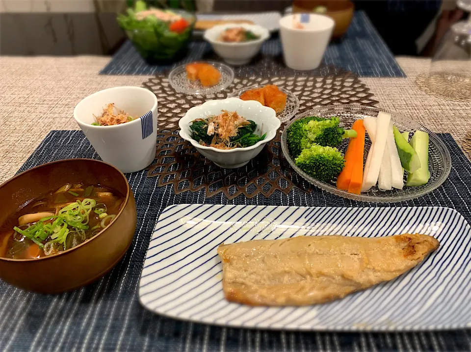 Snapdishの料理写真:サバ醤油麹焼き😌|ゆかさん