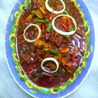 Snapdishの料理写真:Sambal sotong kembang|Idah Ishamさん