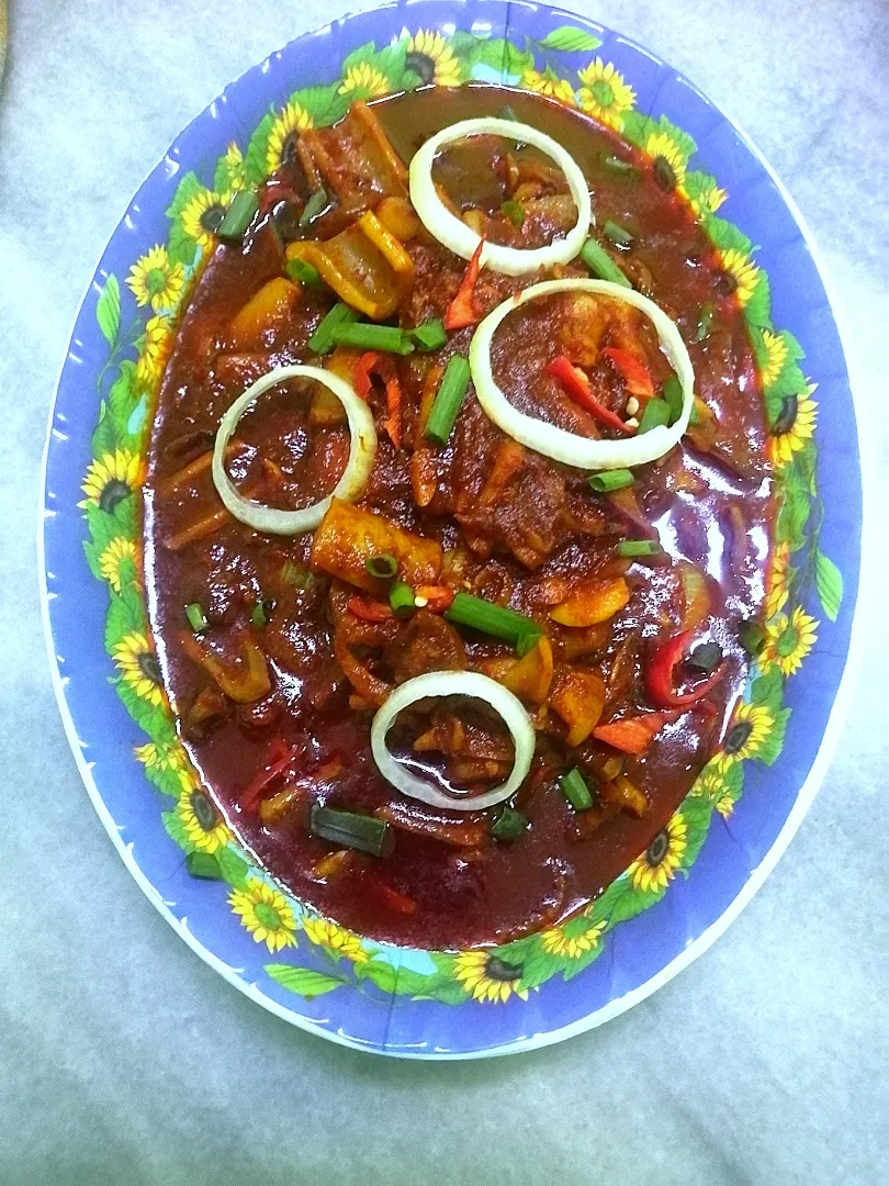 Sambal sotong kembang|Idah Ishamさん