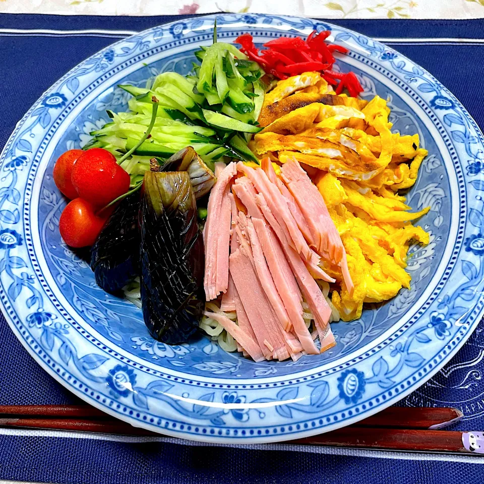 Snapdishの料理写真:今年最初の冷やし中華|つるひめさん