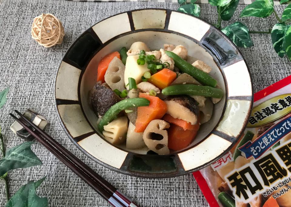 時短冷凍和風野菜de筑前煮 まなまな Snapdish スナップディッシュ Id Z49vaaa