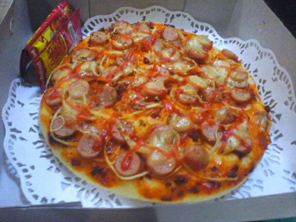 my chubby' s pizza.
ready to delivered.|Ar's Kitchenさん