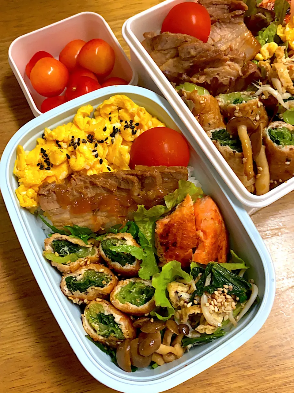 Snapdishの料理写真:手作り焼豚弁当|まっきんさん