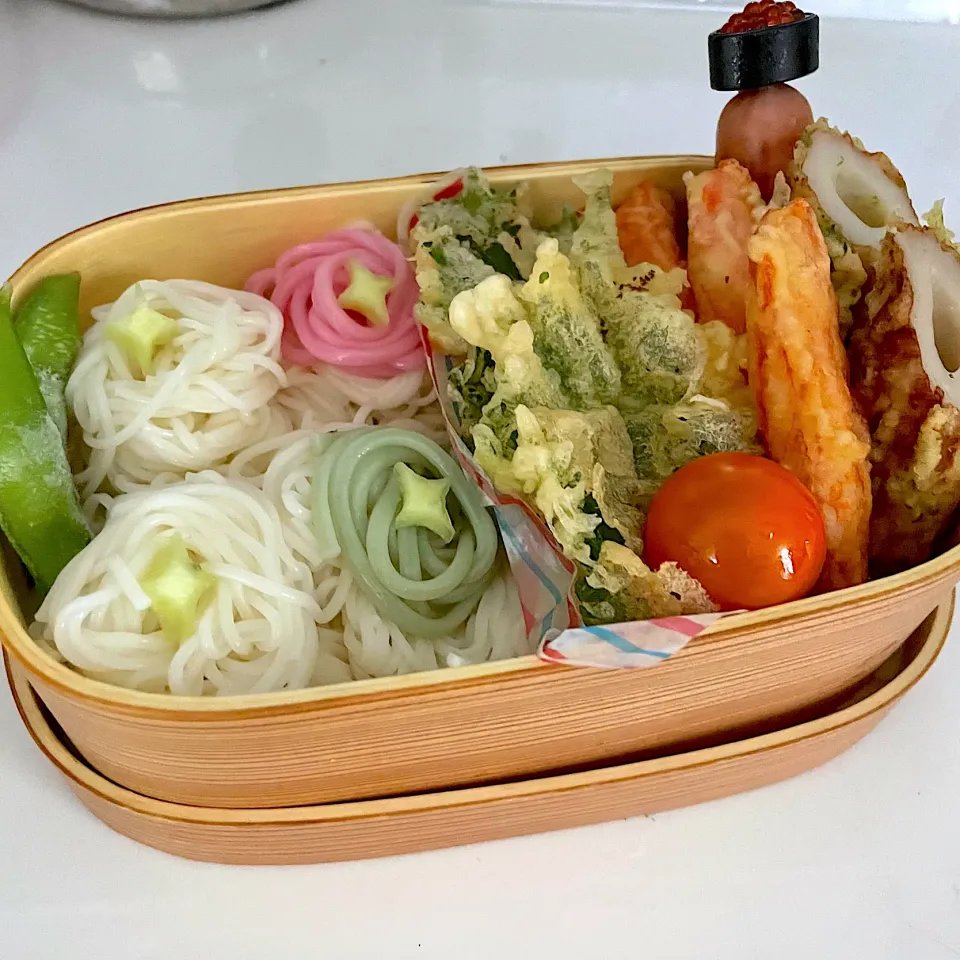 そうめん弁当|𝑀𝐼𝑆𝑈𝑍𝑈さん