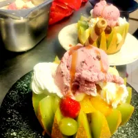 Ice-cream yum on Oscar restaurant|Andrei Abuhnoaieさん