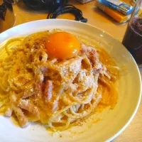 Snapdishの料理写真:カルボナーラ|なめたけさん