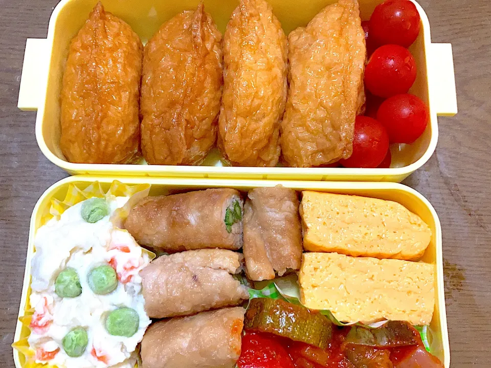 おいなりさん弁当|料理嫌いを直したいさん